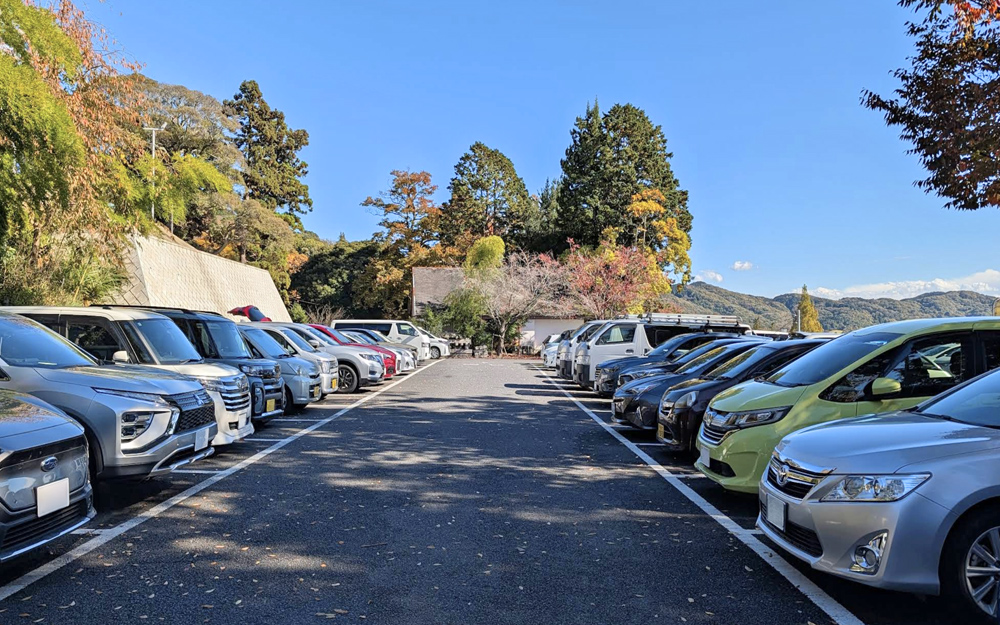 筑波山神社有料駐車場
